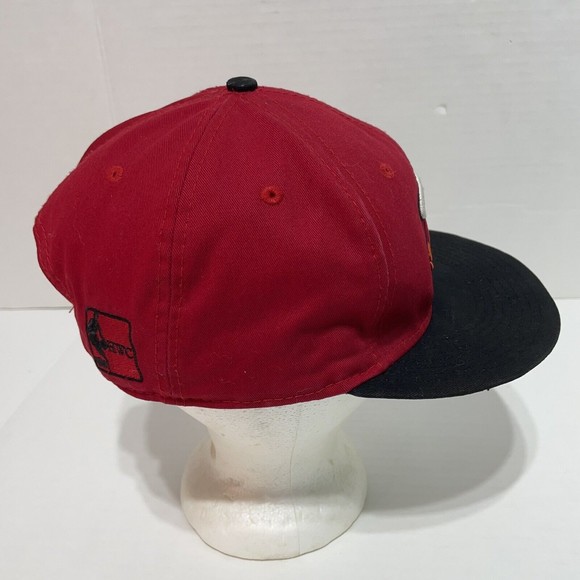Miami Heat New Era 9FIFTY Hardwood Classics Snapback Red NBA Adjustable Hat cap - Picture 5 of 10